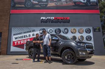 FORD RANGER GD04 MATTE BLACK